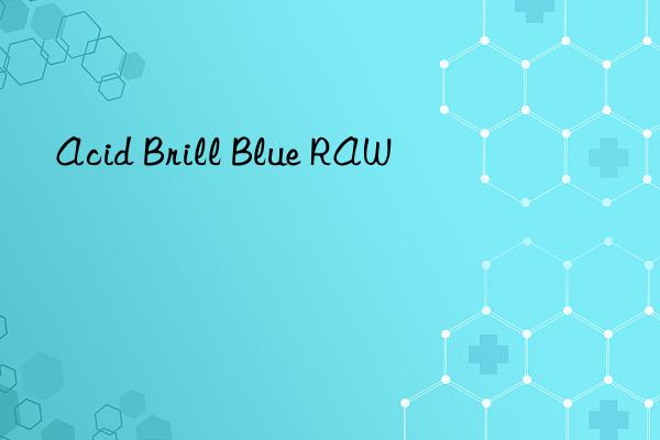 Acid Brill Blue RAW