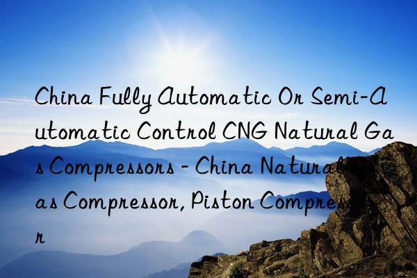 China Fully Automatic Or Semi-Automatic Control CNG Natural Gas Compressors - China Natural Gas Compressor, Piston Compressor