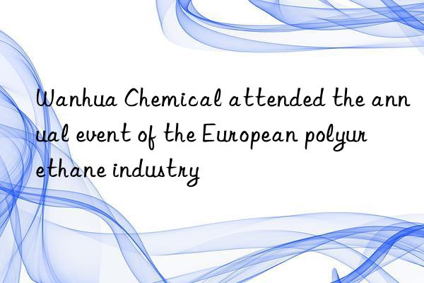 Wanhua Chemical attended the annual event of the European polyurethane industry