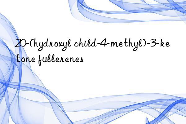 20-(hydroxyl child-4-methyl)-3-ketone fullerenes