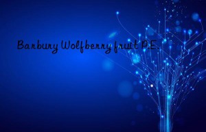 Barbury Wolfberry fruit P.E.