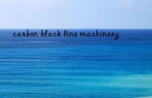 carbon black line machinery