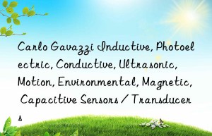 Carlo Gavazzi Inductive, Photoelectric, Conductive, Ultrasonic, Motion, Environmental, Magnetic, Capacitive Sensors / Transducers