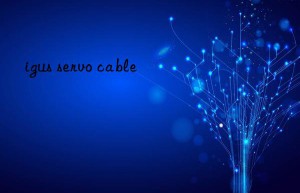 igus servo cable