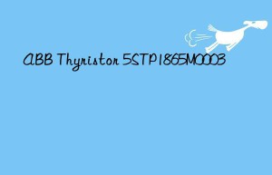 ABB Thyristor 5STP1865M0003