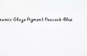 Ceramic Glaze Pigment Peacock-Blue