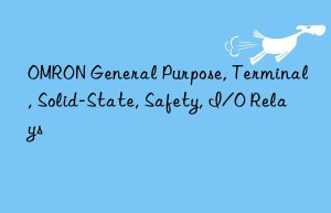 OMRON General Purpose, Terminal, Solid-State, Safety, I/O Relays