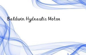 Baldwin Hydraulic Motor