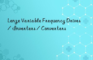 Lenze Variable Frequency Drives / Inverters / Converters