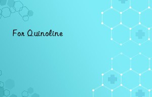 For Quinoline