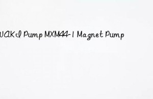 IWAKI Pump MXM44-1 Magnet Pump