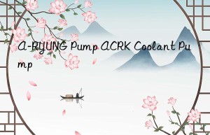 A-RYUNG Pump ACRK Coolant Pump