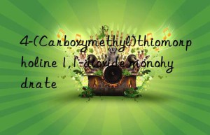 4-(Carboxymethyl)thiomorpholine 1,1-dioxide monohydrate