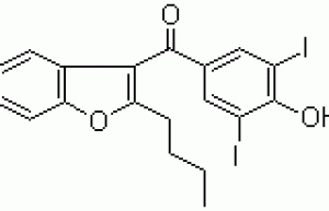 2-Butyl-3-(3,5-diiodo-4-hydroxybenzoyl)benzofurane