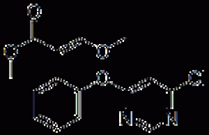 Methyl (E)-2-[2-(6-chloropyrimidin-4-yloxy)phenyl]-3-methoxyacrylate