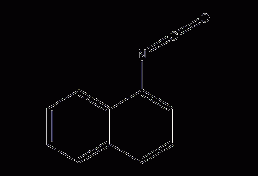 1-naphthalene isocyanate structural formula