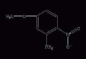 2-Amino-4-nitrobenzene structural formula