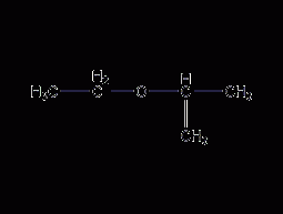 2-ethoxypropane structural formula