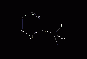 2-(trifluoromethyl)pyridine structural formula