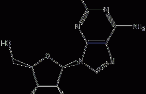 2-fluoradenosine structural formula