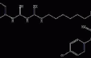 Chlorhexidine Structural Formula