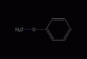 Anisole Structural Formula