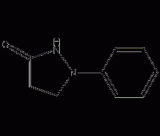 1-phenyl-3-pyrazolone structural formula