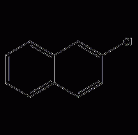 2-Chloronaphthalene Structural Formula