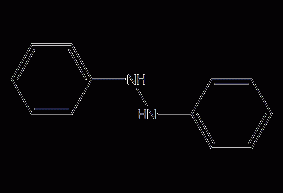 1,2-diphenylhydrazine structural formula