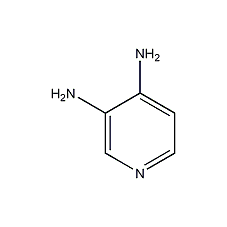 3,4-diaminopyridine structural formula