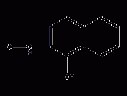 1-Hydroxy-2-naphthyl formaldehyde structural formula
