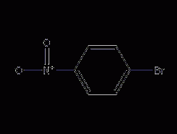 1-Bromo-4-nitrobenzene structural formula