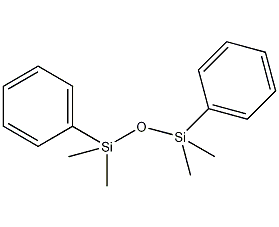 1,3-diphenyl-1,1,3,3-tetramethyldisiloxane  Structural formula