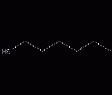 1-hexanethiol structural formula