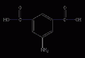 5-aminoisophthalic acid structural formula