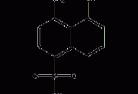 1-amino-8-naphthol-4-sulfonic acid structural formula