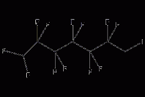 1H,1H,7H-iododecafluoroheptyl ester structural formula