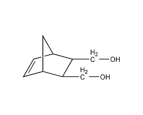 5-norbornene-2,3-dimethanol structural formula